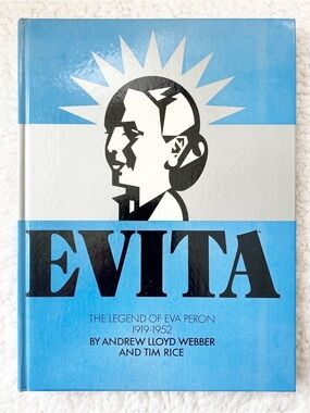 RARE Andrew Lloyd Webber and Tim Rice's EVITA: The Legend of Eva Peron 1919-1952